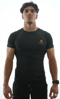 FORGED Compression Tee - Black / Gold