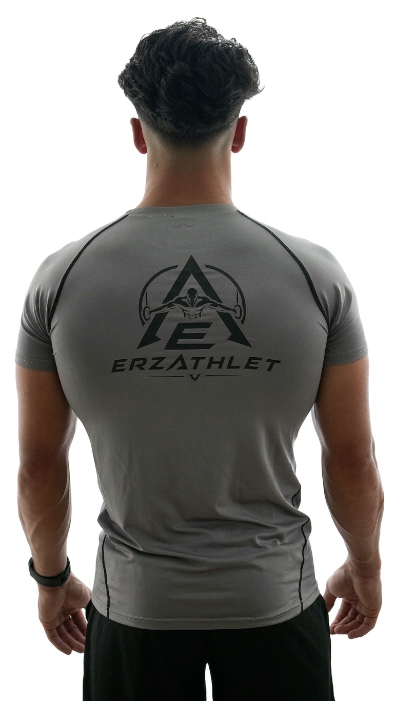 FORGED Compression Tee - Grey / Black