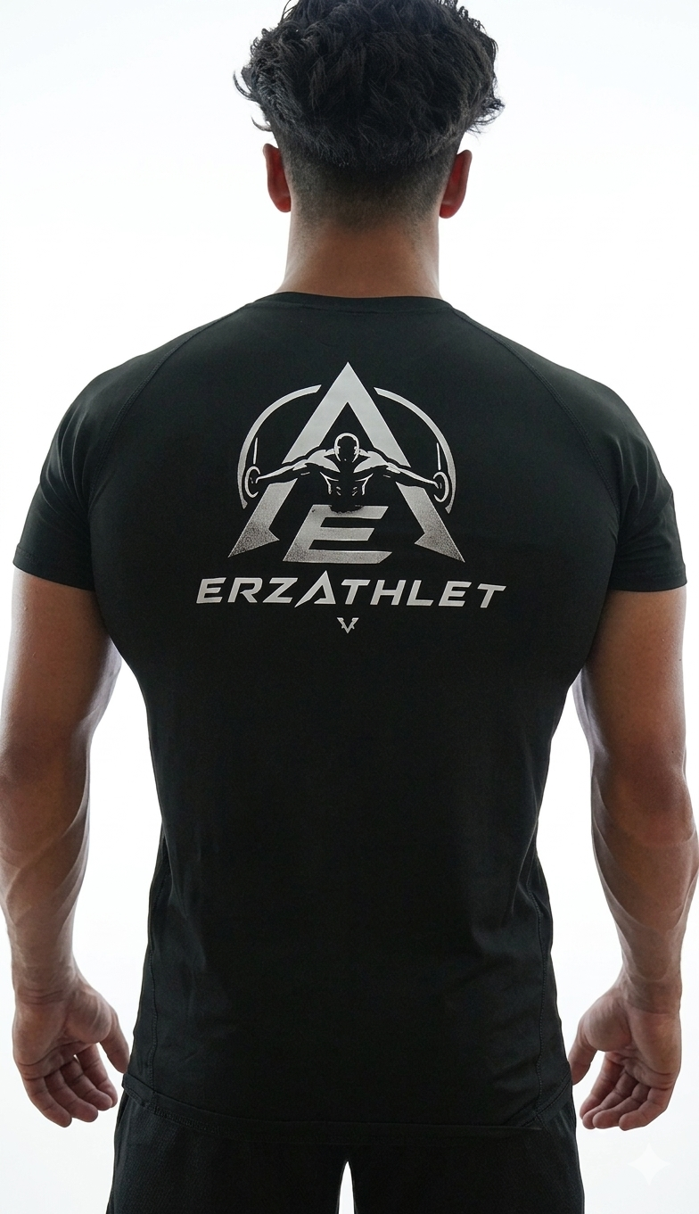 FORGED Compression Tee - Black / White