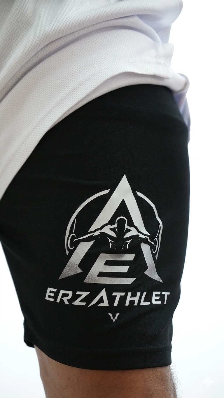 FORGED Hybrid Shorts - White / Black