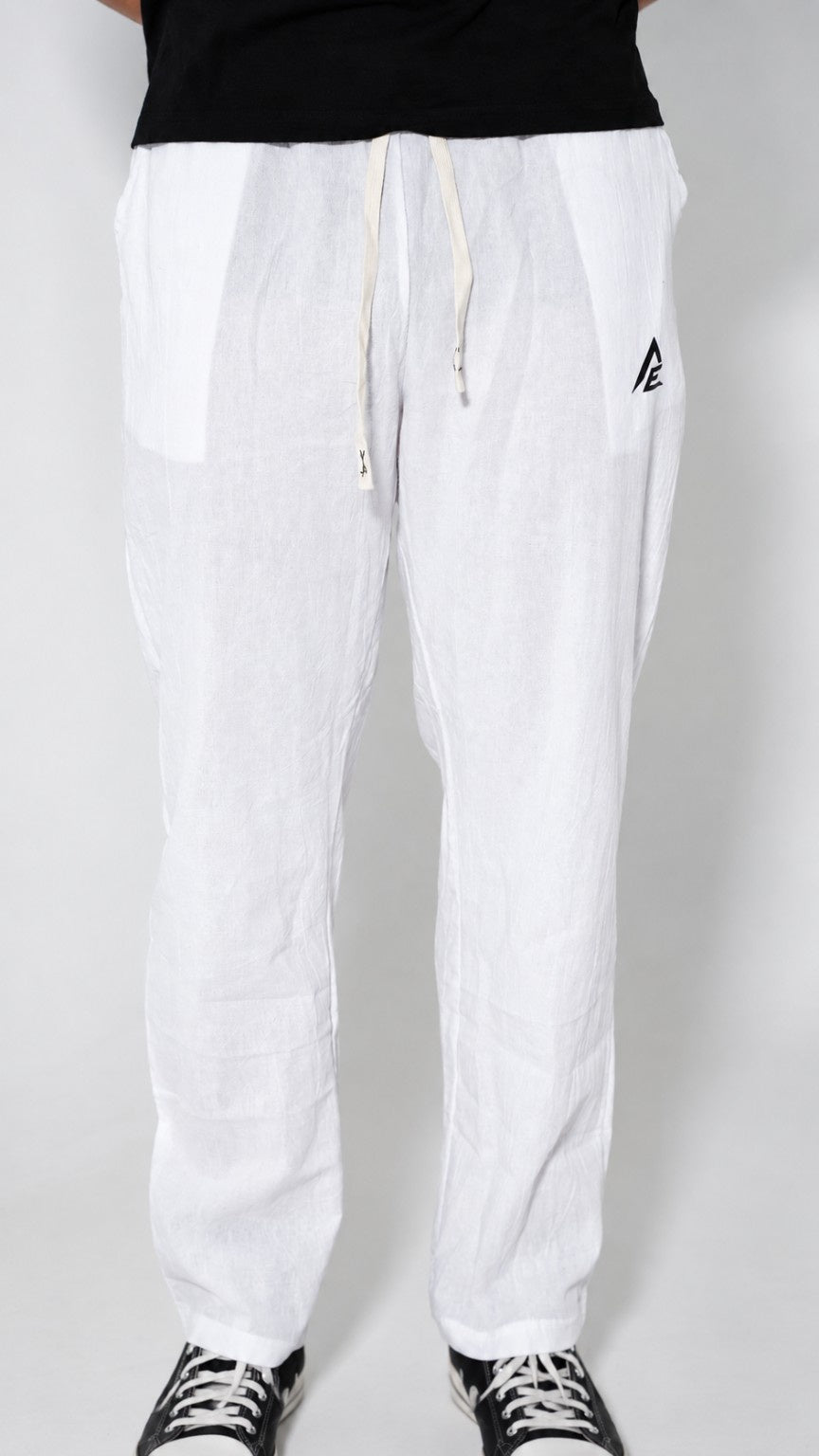 LEGACY LINEN PANTS - WHITE